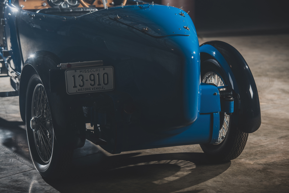 Rear of 1927 Bugatti Type 40 Grand Sport offered at RM Sotheby’s The Guyton Collection live auction 2019